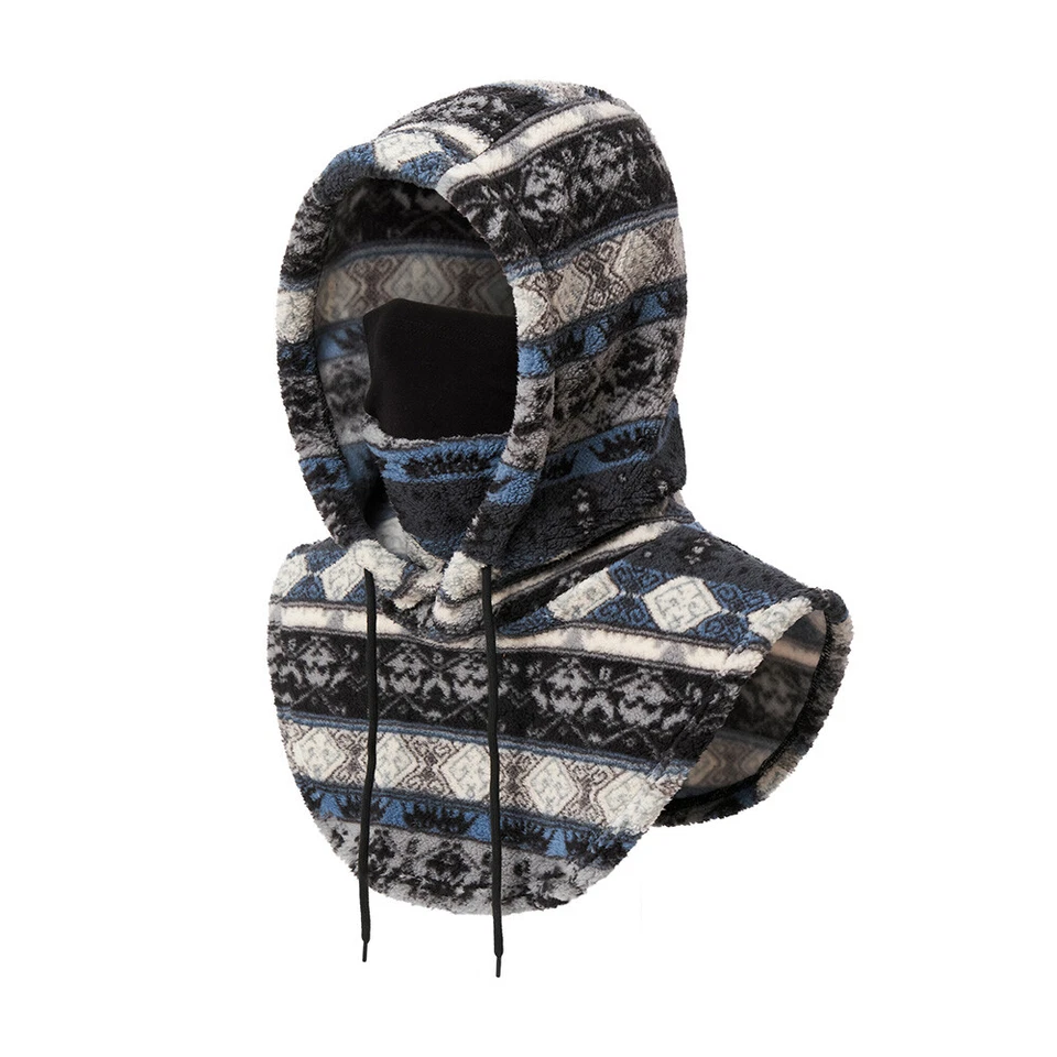 Windproof Balaclava Fleece Hood for Hunting Ski Full Face Mask for Cold Weather - Image 3 of 4
