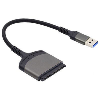 5Gbps USB 3.0 Type-A to SATA 22 Pin Adapter Cable for 2.5'' Hard Disk Drive