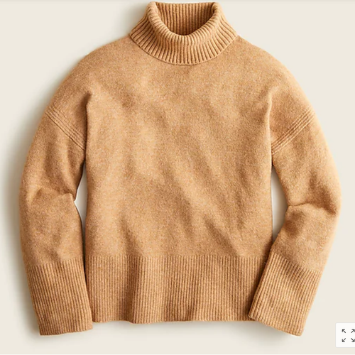 Turtleneck Sweater in Supersoft Yarn 