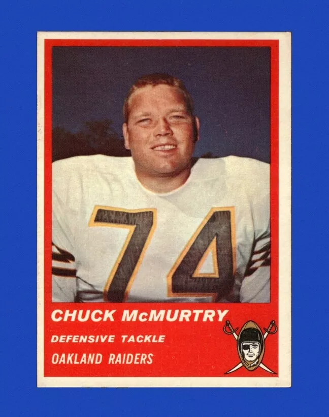 Chuck Mcmurtry trading card