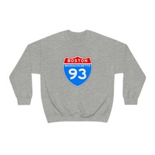 Boston, Massachusetts - Unisex Heavy Blend  Crewneck Sweatshirt