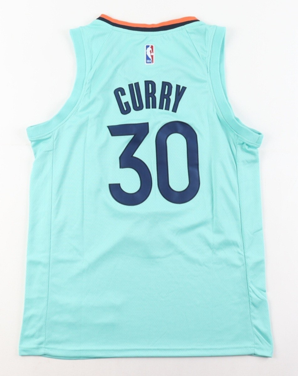 PSA鑑定済】Nike Stephen Curry 30 サイン入りジャージ