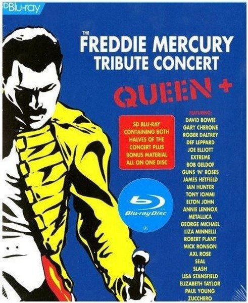Eagle Vision Unisex Kids Freddie Mercury The Freddie Mercury Tribute Concert Uk Blu Ray Dvd Ersbd3007 2013 - Image 2