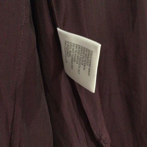 Sussan Maroon v neck blouse size 8 - Picture 7 of 11