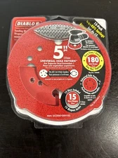 Diablo 5” Ceramic Blend Hook and Lock Sanding Disc 180 Grit Very Fine 15 pack