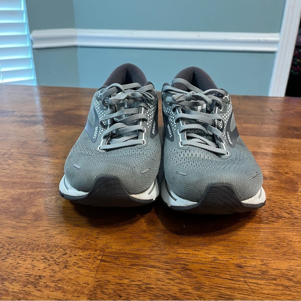 Brooks Gray Men’s Ghost 14 running athletic shoes sneakers size 10.5 Wide thumbnail 3