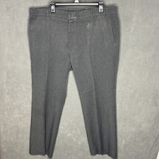 Men's Wear Levi's Gray Grey Vintage Action Slacks Dress Pants 42 X 30 Sta-Prest