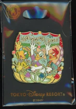 TDR Tokyo Disney Resort Three Caballeros Party Gras! Donald Panchito Jose Pin