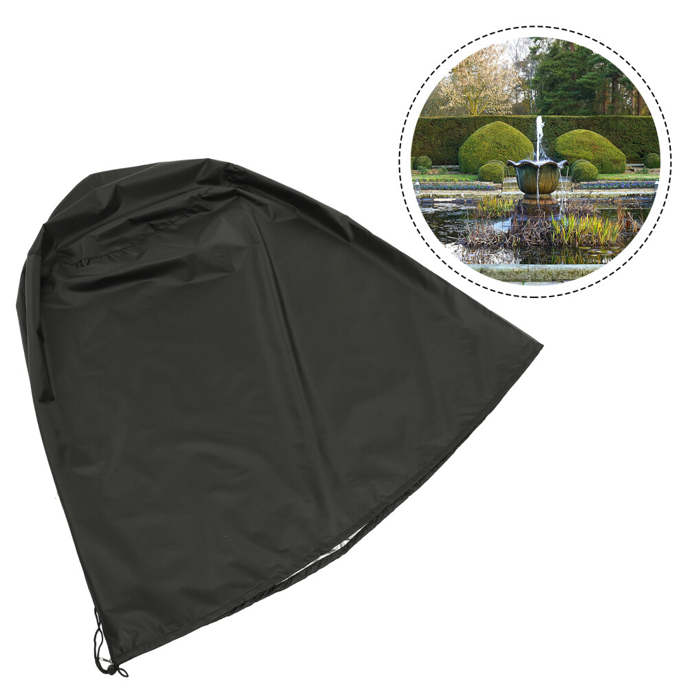 Copertura Impermeabile Per Fontana Da Giardino 91.4x106.7 Cm - Verde Scuro - Foto 2