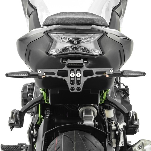 Set Portamatriculas + 4x Intermitentes para Benelli TRK 502 / X KB2 - Imagen 3 de 11