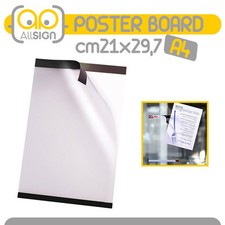 PORTA POSTER PVC busta avvisi parete vetrata messaggio pvc informazioni messaggi