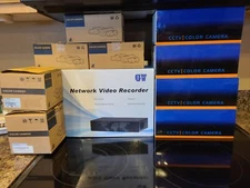 GW Security System POE , 9 cameras & harddrive