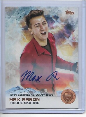 2014 Topps Olympic Olympics BRONZE Auto Complete Your Set Pick Card /50