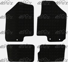 JUEGO ALFOMBRILLAS COCHE GOMA NEGRA A MEDIDA KIAA SOUL 2011 A 2014 (3 CLIPS)