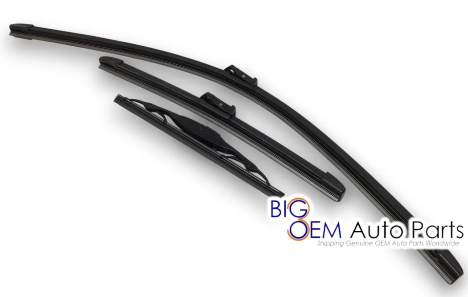 Juego de escobillas limpiaparabrisas de ventana delantera trasera 13-22 Encore 15-22 Trax pasajero fabricante de equipos originales Foto 3 de 4