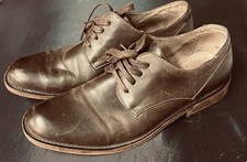 SM New York Men's Oxford Closed Toe Shoes Brown Size 11M