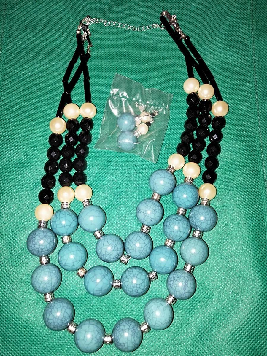 Avon turquoise sale necklace