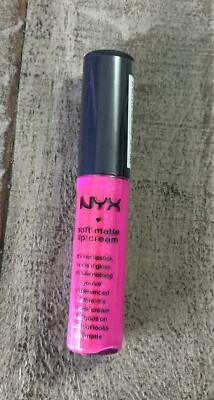 NYX Soft Matte Lip Cream SMLC07 Addis Ababa Bright Fuchsia Pink