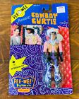 Pee-Wee Herman Pee-Wee's Playhouse Cowboy Curtis Figure Vintage 1988 Moc Mint