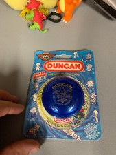 Duncan 75th Anniversary Blue Yo-Yo - 2003 - With Trick CD - New Sealed 
