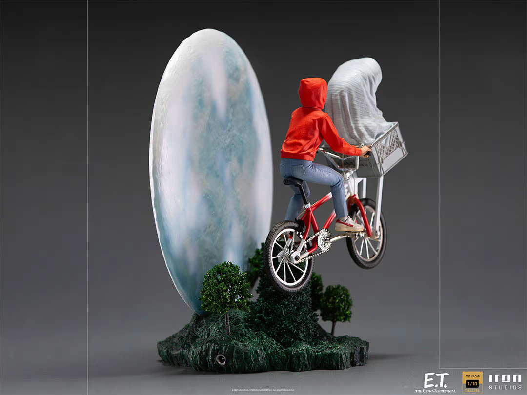 1/10 E.T. & Elliot Deluxe Art Scale Statue Iron Studios 909041 | eBay