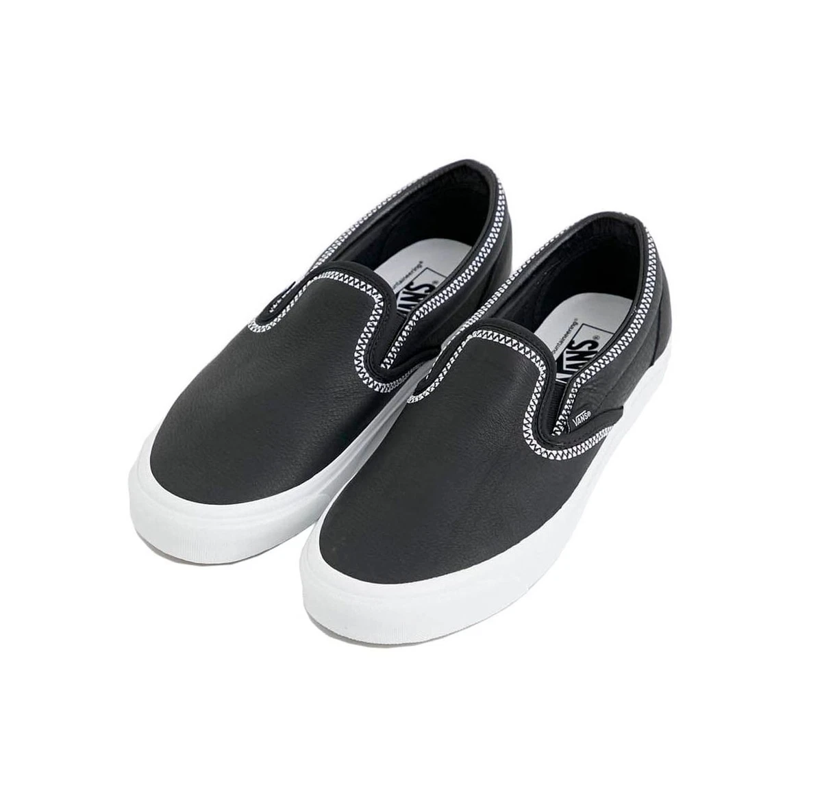 White Mountaineering × Vans Classic Slip-On 98 Dx WM2371815 Black