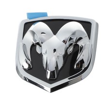 2006-2009 Dodge Ram 1500 2500 Hood Emblem For Grille Chrome Black Oem Mopar New