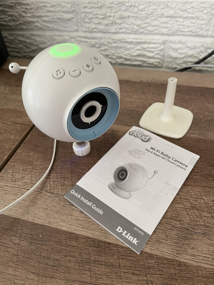 D-Link DCS-825L Baby Camera Night Vision Motion Temperature