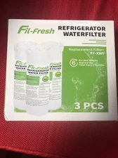 3 three FF-XWF Refrigerator Water Filters Fil Fresh Pure Taste