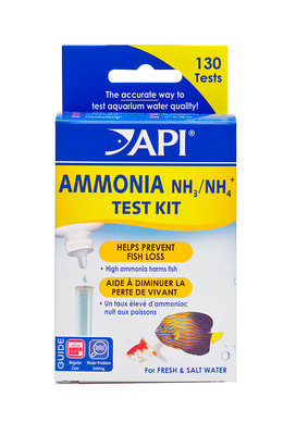 API Ammonia Test Kit Liquid Salt/Freshwater (130 tests) Ammonia is toxic to fish