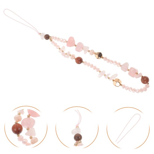 2 Count Mobile Phone Straps Miss Beaded Chain Decor Cellphone Lanyard - 第 5/12 張圖片