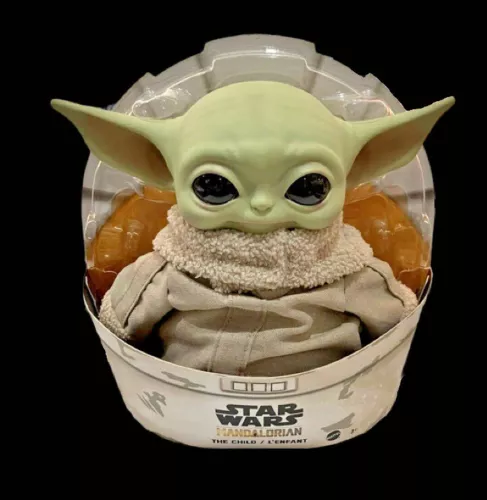 Star Wars Mandalorian The Child 11" Plush Baby Yoda Plush Doll By Mattel/Disney