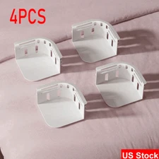 4PCS Lock Sheet Holders Keep Sheets Tight Heavy Duty Straps Fit All MattrAEses