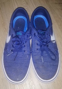 Nike sb portmore low canvas Trainers azul/White uk7/us8/eu41/cm26 | eBay