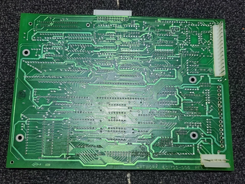 DELTA TAU SYSTEMS / BALDOR 601750-102 REV B PCB DRIVER CONTROL BOARD 601750-500 - Image 3 of 3