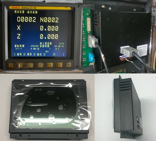 DIRECT FIT LCD MONITOR RETROFIT FOR FANUC A61L-0001-0093 D9MM-11A - 第 1/6 張圖片