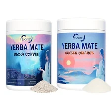 Yerba Magic Yerba Mate Instant Tea Powder 3 In 1 Prebiotics Probiotics Drink USA