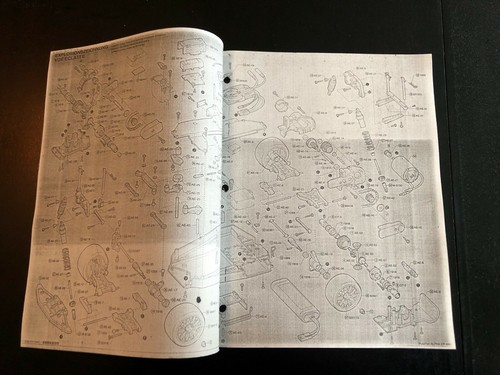 Kyosho Vintage Paper Manual/Parts List for Won Lap Modified Street Truck PureTen - Picture 2 of 3