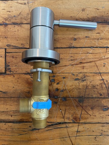 Matco Norca Two Handle Roman Tub Faucet PD-900BN Brushed Nickel New with Box - Picture 7 of 22