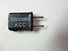 K.C.C. Radio cristal 37,800 MHz 1 mm / 0,04 po x 6 mm de long x 5 mm fils espacés vintage