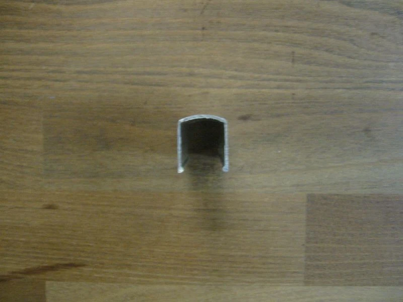 HAUTAU FL190 Abdeckprofil 2000mm EV1 silber eloxiert f. Oberlichtöffner Beschlag