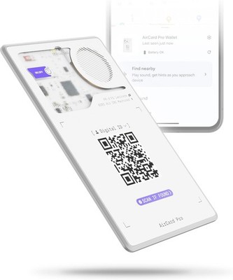 Rolling Square AirCard Pro ? Bluetooth Tracker Karte Für Android Google Find 