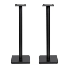 Fluance Speaker Stands for Surround Sound & Bookshelf Speakers Square Base/Pair