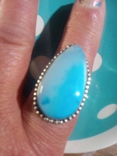 Beautiful Larimar Ring
