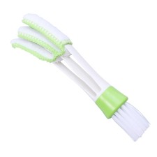Reusable Double Ended Mini Duster Multi Color Air Vent Brush for Dusting Tools