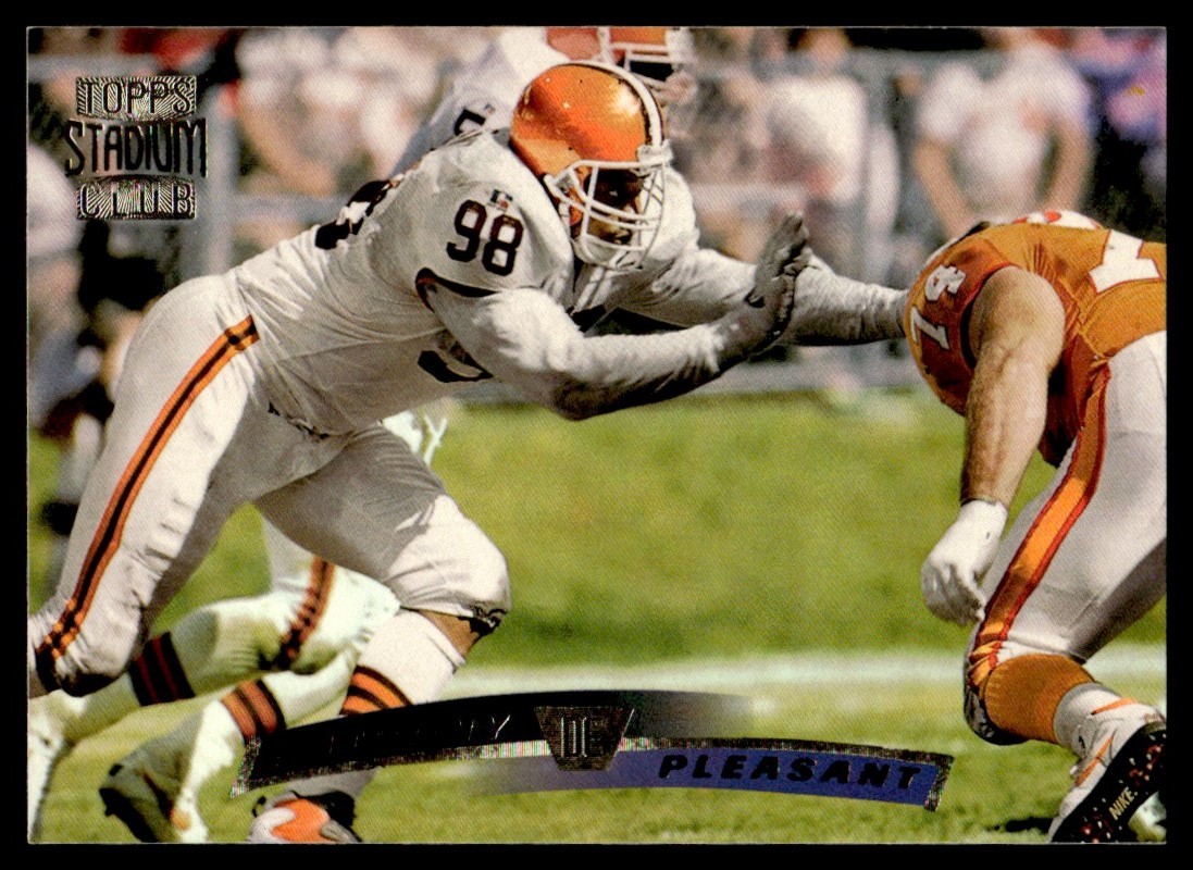 1996 Stadium Club Anthony Pleasant Cleveland Browns #311 16647