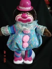 Vintage Cabbage Patch Kids Doll Circus Clown Costume 1986? AA  Brown Eyes & Hair