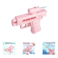 Prank Two-Way Water Gun - Fun Pink Novelty for Parties Summer Gatherings