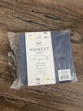 Honest Baby 100 Organic Cotton Changing Pad Cover Navy Blue 16" x 32" Standard