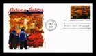 US COVER AUTUMN COLORS FIRST DAY ISSUE PANDA CACHET